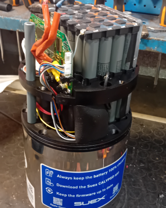 SUEX TESEO DPV Ricellaggio batteria