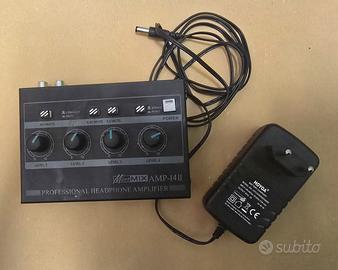 AMP14II - Amplificatore per Cuffie a 4 Canali
