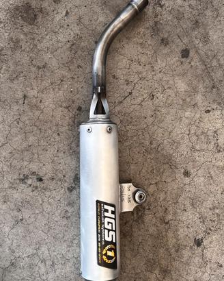silenziatore hgs ktm sx 125