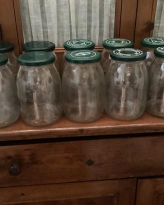 Vasi in vetro con capsula, per alimenti, bricolage