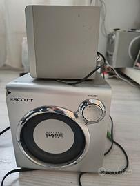 Casse acustiche scott con subwoofer 2.1