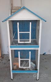 Voliera gabbia per uccellini uccelli volatili