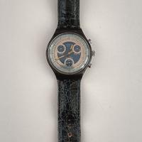 orologio Swatch argento stella cronografo