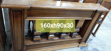 Mobile balaustra bar separè