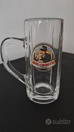 Set 6 Boccali Birra Moretti Fidenza Vetri 0,2L