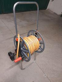 carrello avvolgitubo con tubo 25mt