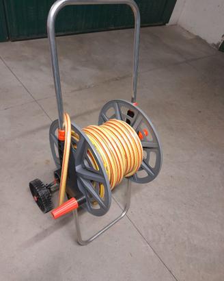 carrello avvolgitubo con tubo 25mt