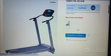 Tapis Roulant EVERFIT TFK-155 SLIM