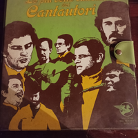 Cofanetto 9 musicassette cantautori italiani