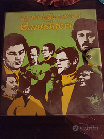 Cofanetto 9 musicassette cantautori italiani