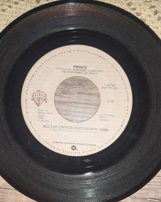 45 giri Prince Little Red Corvette