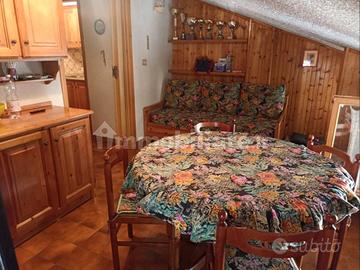 Mansarda in centro a Pontechianale