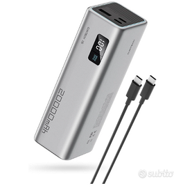 CUKTECH 65W Power Bank Ricarica Rapida, 20000mAh