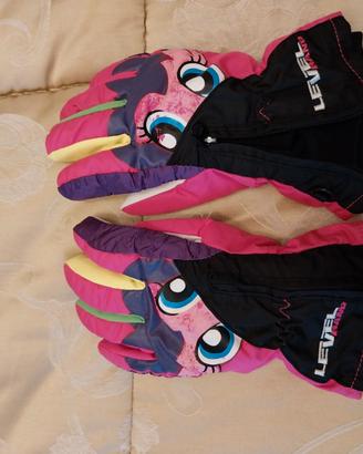 Guanti sci Level bambina  5/6 anni