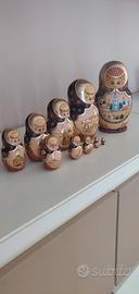 Matrioska originale Ucraina 10 pezzi