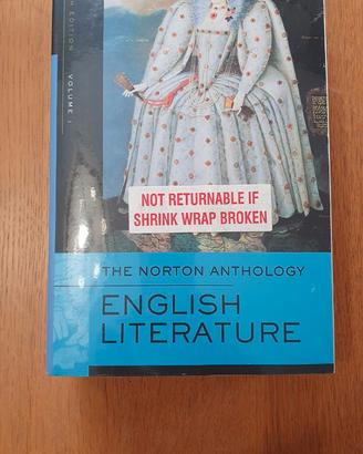 NUOVO Norton antology English literature volume 1
