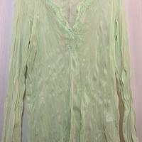 Maglietta Maniche Lunghe Trasparente Vintage