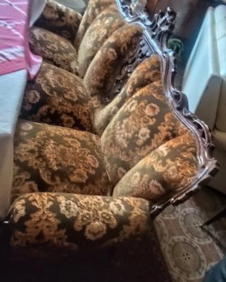 Salotto completo stile Barocco Piemontese anni '50