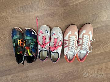 3paia di scarpe da donna