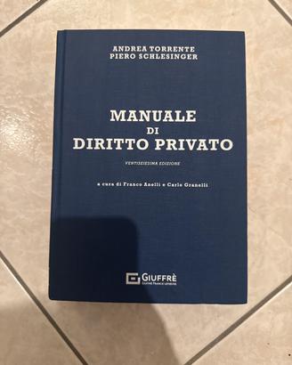 Manuale di diritto privato (leggi descrizione)
