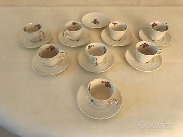 Servito caffè Spode's Billingsley Rose "Copeland"