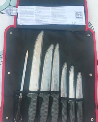 set coltelli da carne nuovi