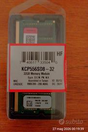 Kingston memoria RAM per Notebook DDR5 32GB