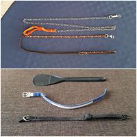 set 2 collari e guinzagli gatti + paletta