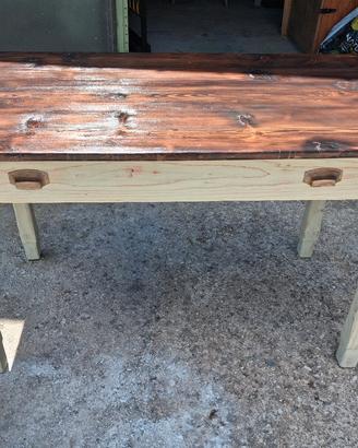 Tavolo vintage in legno 