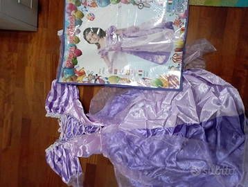 Costume carnevale bambina Raperonzolo