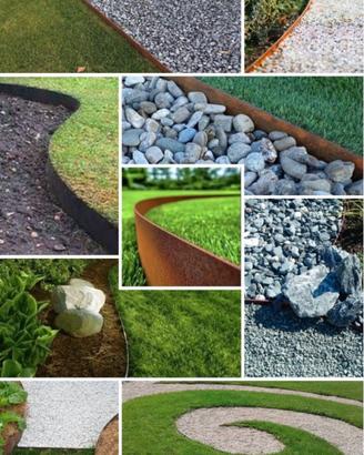 bordatura in plastica per giardino Lacogreen 