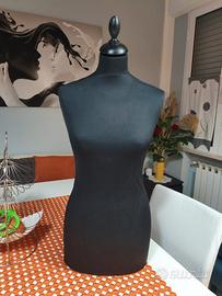 Manichino Sartoriale Donna - Tessuto Nero