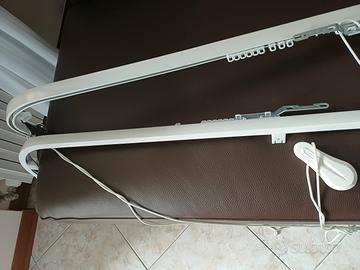 n.2 binari per tende da interno