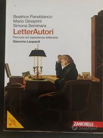 Libro LettereAutori Giacomo Leopardi