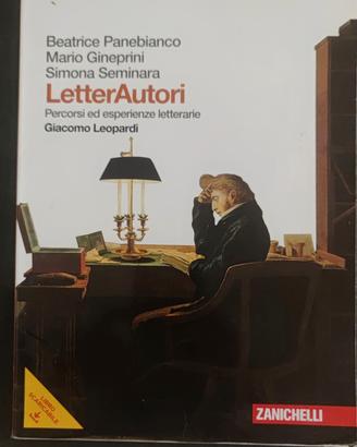 Libro LettereAutori Giacomo Leopardi