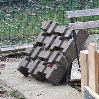 autobloccanti/piastrelle forate in cemento