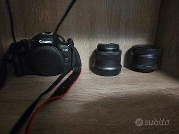 Canon EOS R100 + RF-S 18-45mm + RF 50mm f/1.8 STM