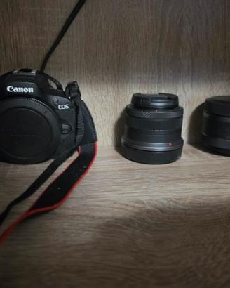 Canon EOS R100 + RF-S 18-45mm + RF 50mm f/1.8 STM