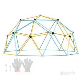 Cupola da Arrampicata Geometrica Esterno Bambini