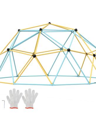 Cupola da Arrampicata Geometrica Esterno Bambini
