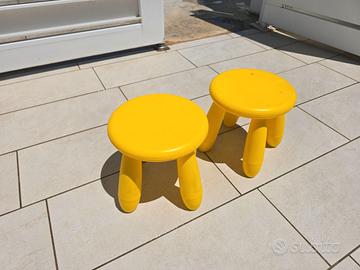 COPPIA SGABELLI BAMBINI