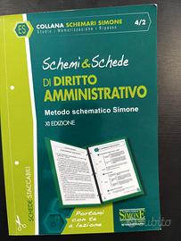 SCHEMI E SCHEDE DI DIRITTO AMMINISTRATIVO - SIMONE