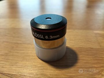 oculare super plossl 6.3mm per telescopio 