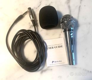 Microfono dinamico vocale Ankuka