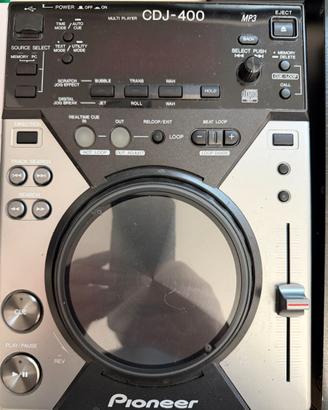 Coppia Pioneer Cdj 400 & MIxer Reloop rmx40 usb