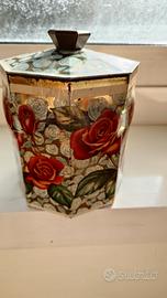 Barattolo in latta anni '70