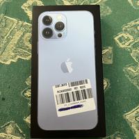 iPhone 13 Pro Max  128 gb azzurro sierra.