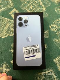 iPhone 13 Pro Max  128 gb azzurro sierra.