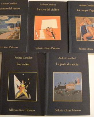Lotto libri Camilleri editore Sellerio
