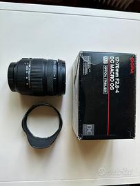 Obbiettivo Sigma 17-70mm F2.8-4 per Sony A mount